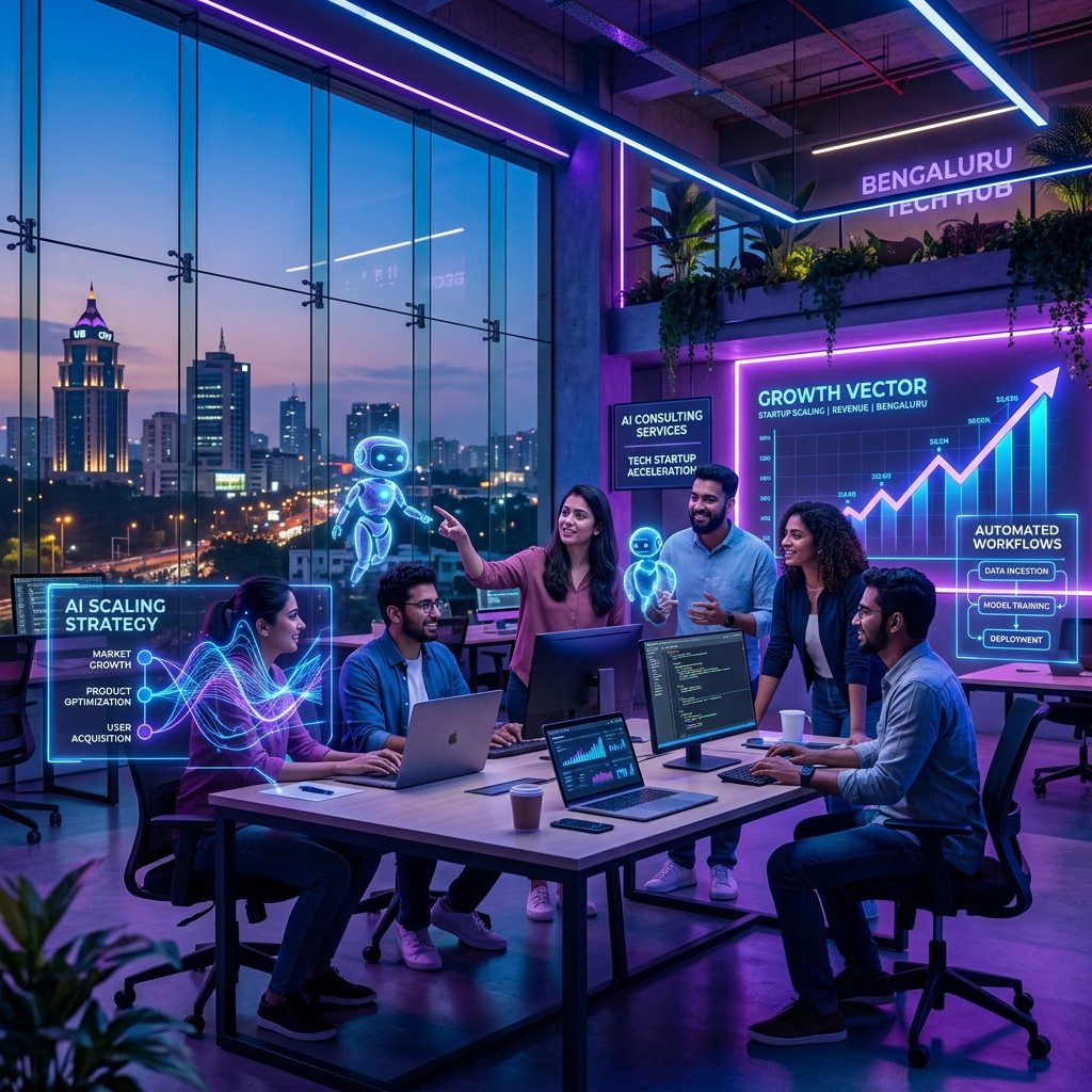Tailored AI Consulting Services Bengaluru helping tech startups scale efficiently
